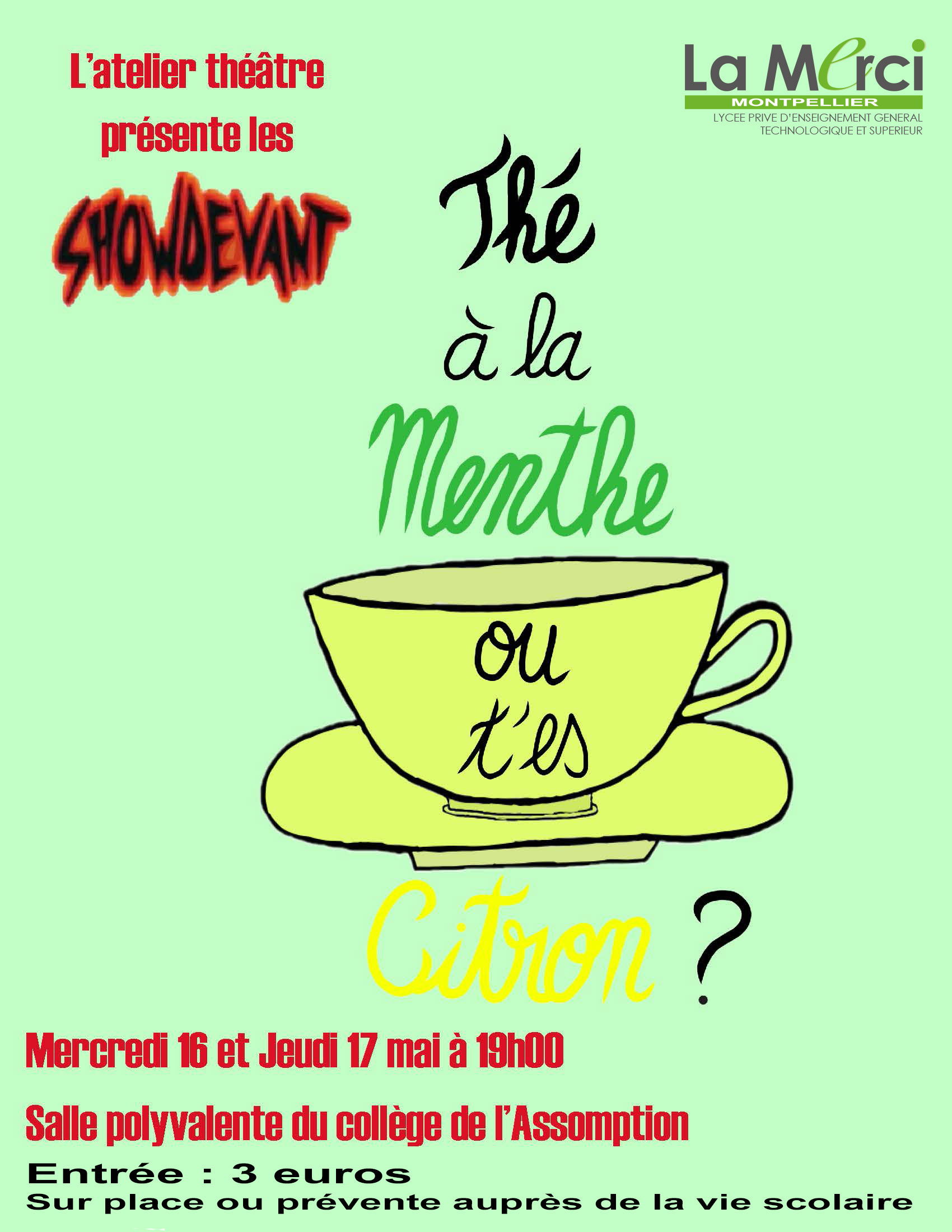 Accueil Montpellier Lycée privé NotreDame de la Merci